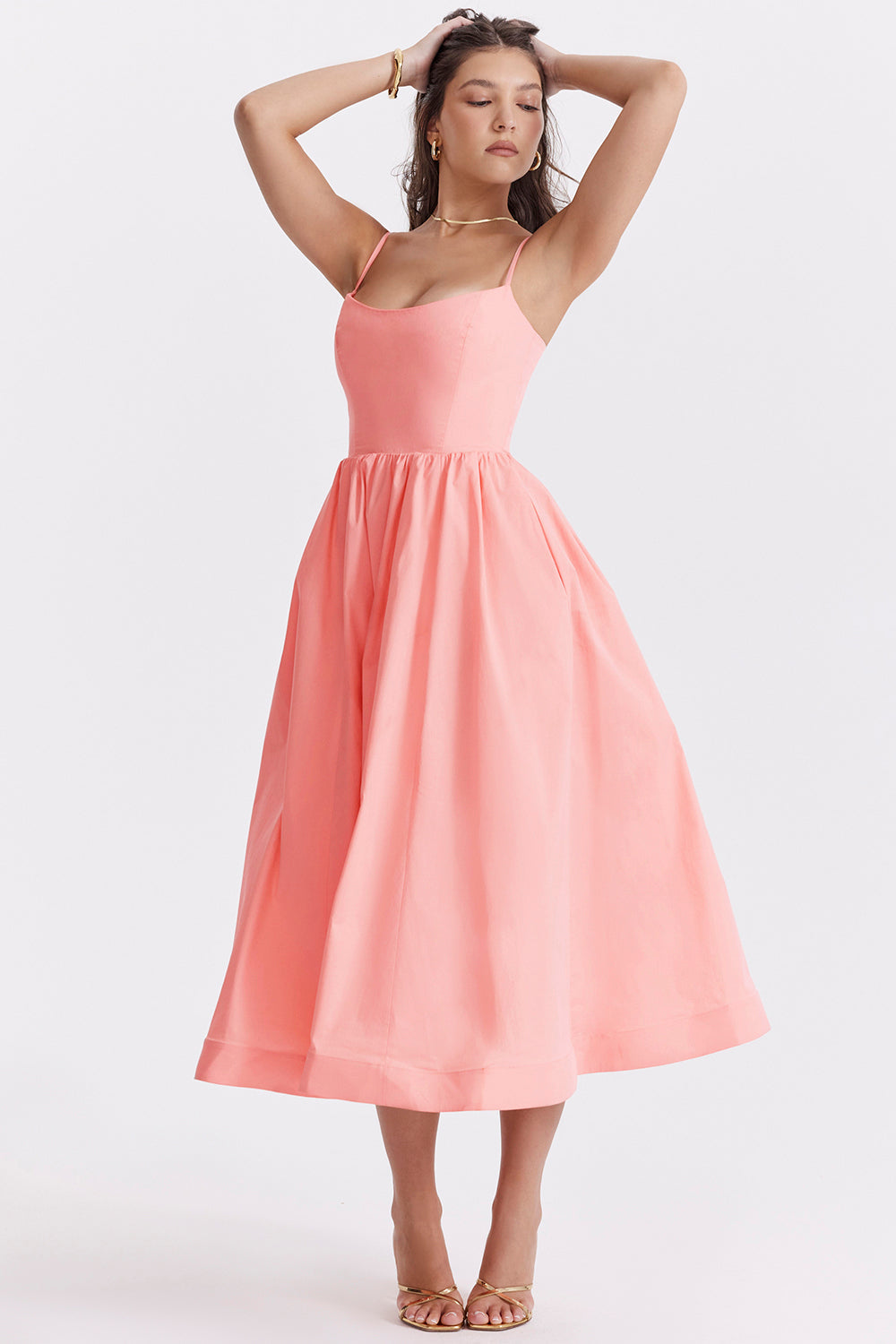 Aveline Sommer Eleganz Kleid | Leicht & Luftig für Stilvolle Tage