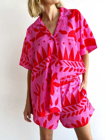 LunaChic Two-Piece Outfit | Elegance &amp; Versatility | Short &amp; Long Set