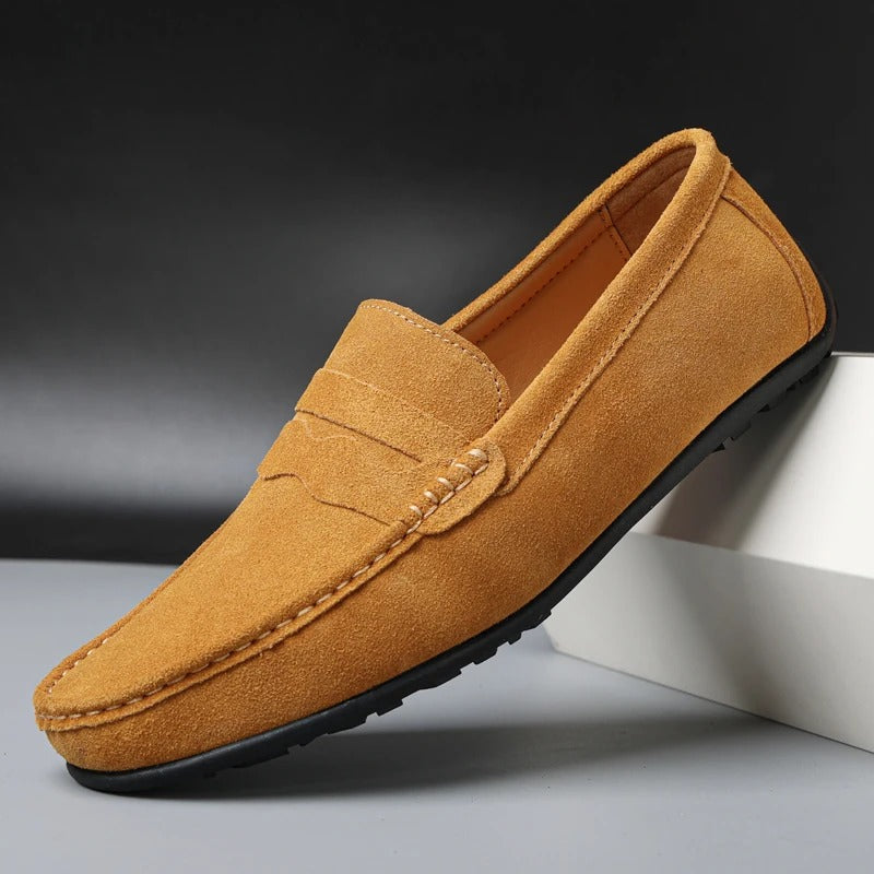 Vellano Elegante Wildleder-Loafer | Bequem & Stilvoll | Perfekt für Alltag & Business