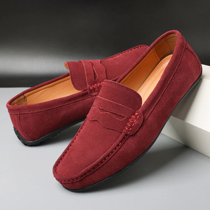Vellano Elegante Wildleder-Loafer | Bequem & Stilvoll | Perfekt für Alltag & Business