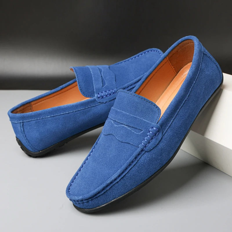 Vellano Elegante Wildleder-Loafer | Bequem & Stilvoll | Perfekt für Alltag & Business