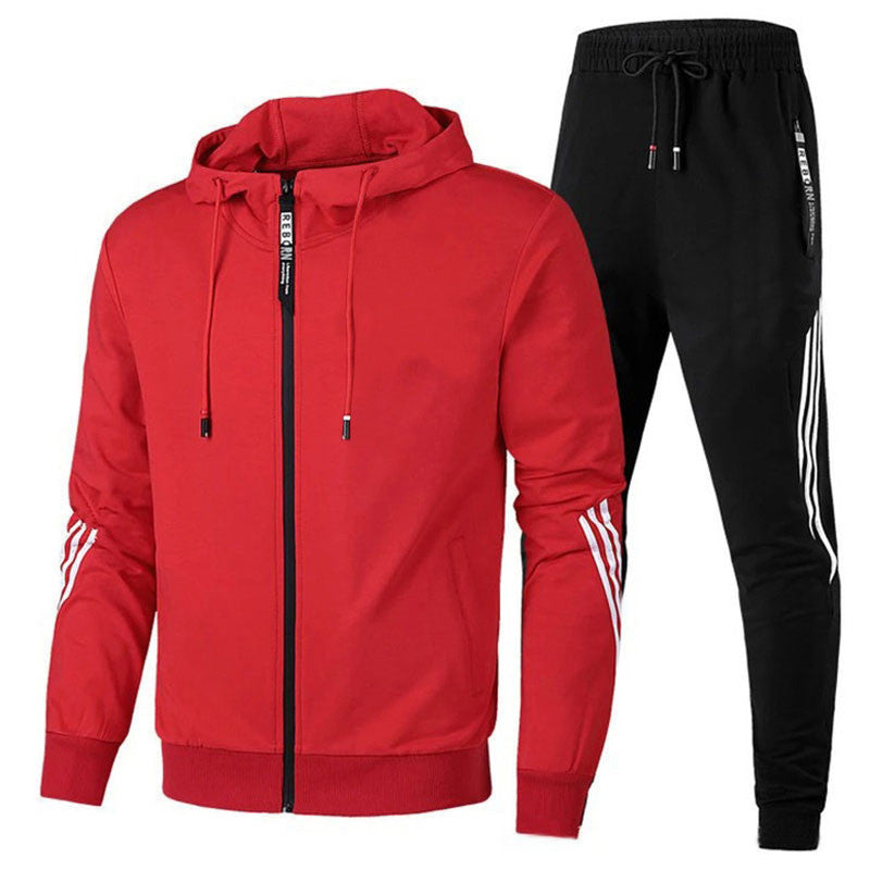 VeloSport Herren Trainingsanzug | Bequem | Sportlich & Funktional für Fitness & Freizeit