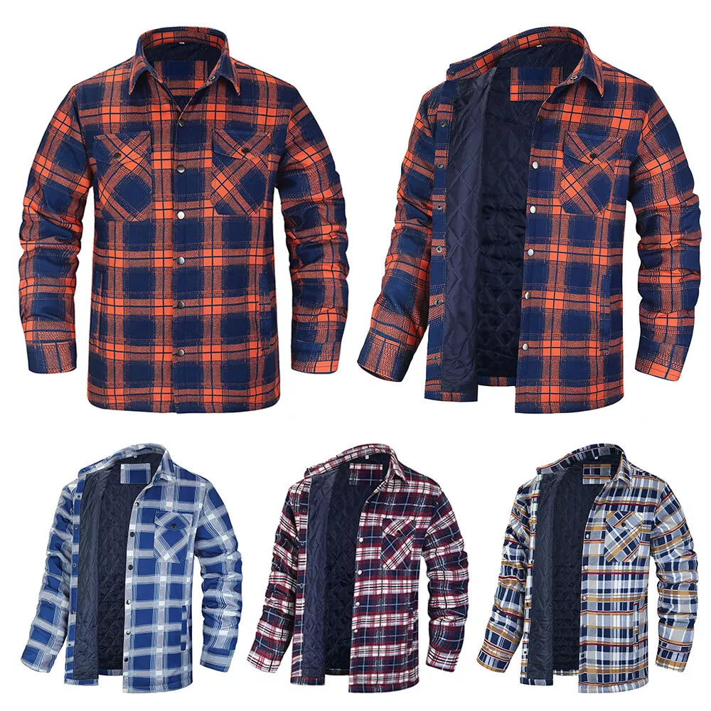 Astravia Dickes Flanellhemd | Lässiger Stil | Zeitloser Look | Ideal für den Alltag