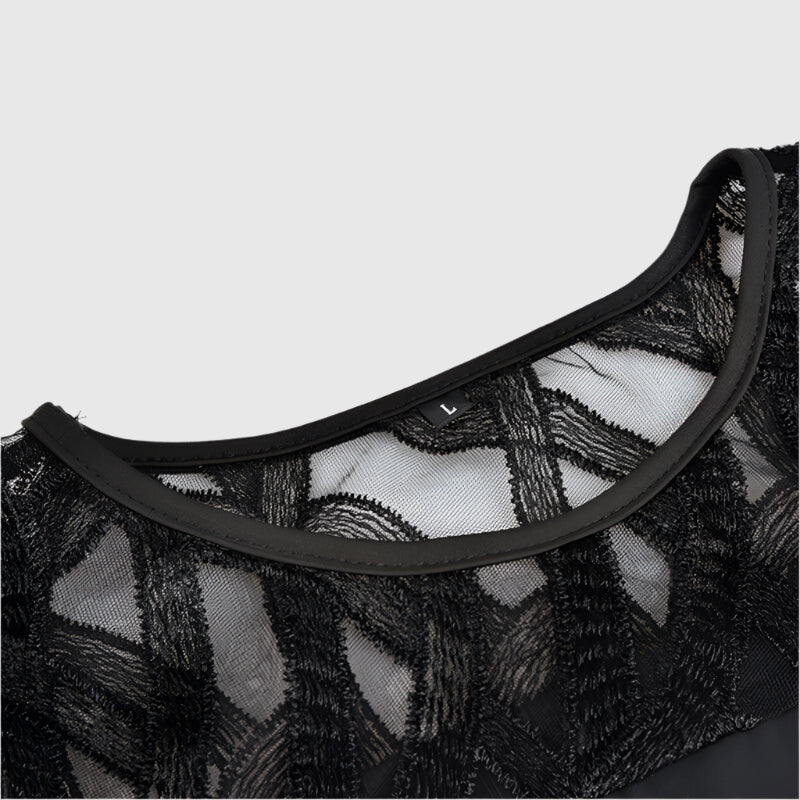 BellaVera - Robe mi-longue élégante grande taille pour femme | Moderne | Coupe moulante | Parfait pour toutes les occasions