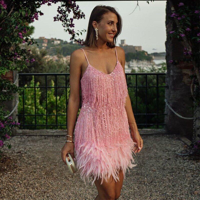 Robe de cocktail Elena Glam | Robe de soirée élégante | Festif | Idéal pour les fêtes et événements