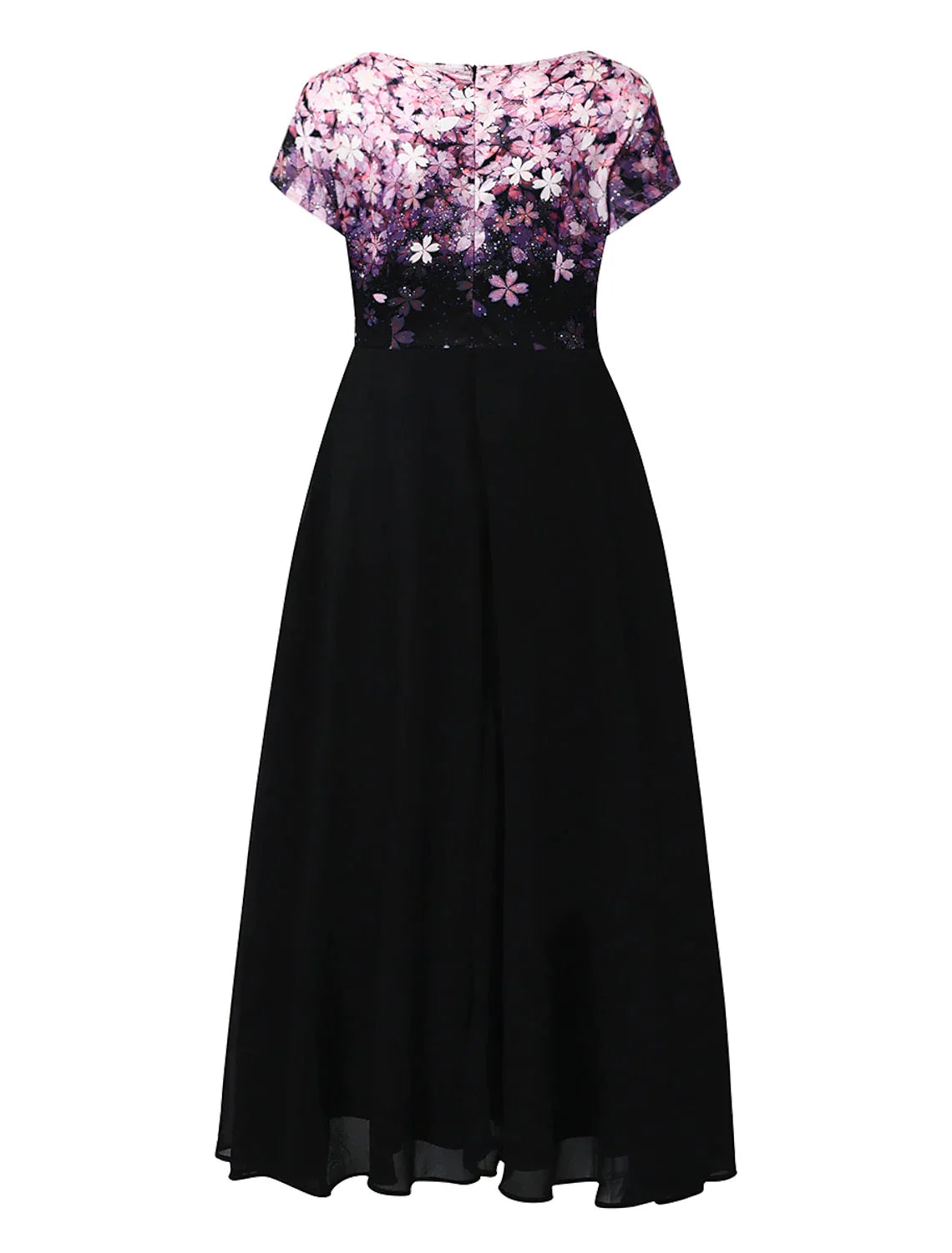Robe mi-longue en dentelle florale élégante EveLace | Beauté intemporelle | Parfait pour les occasions spéciales