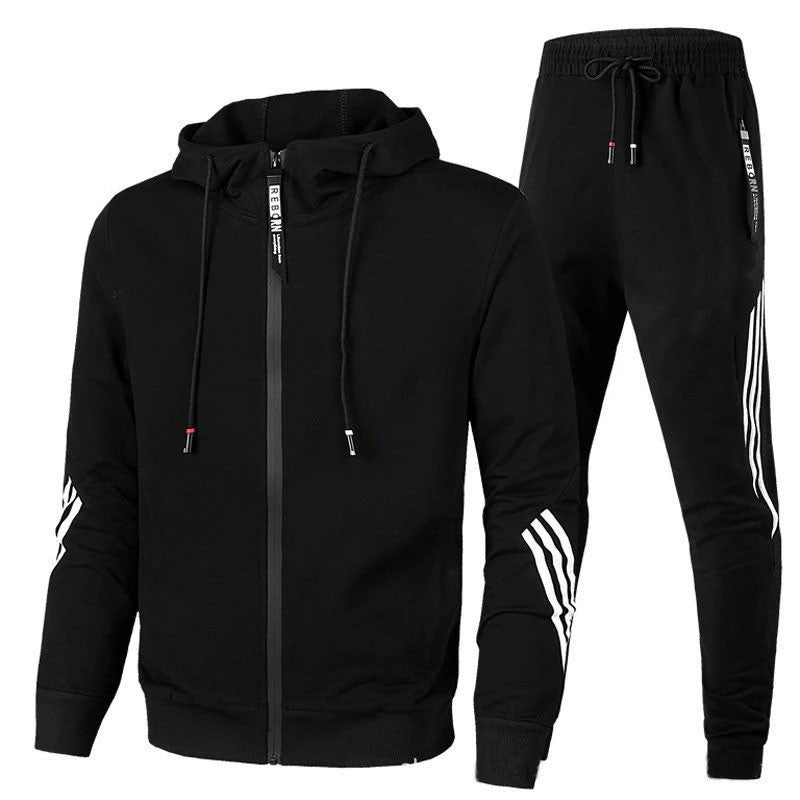 VeloSport Herren Trainingsanzug | Bequem | Sportlich & Funktional für Fitness & Freizeit