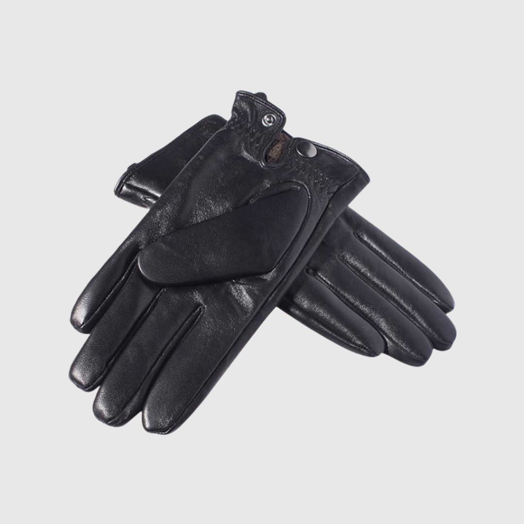 Lined Winter Gloves | Leather Gloves | Elegant leather gloves for stylish warmth