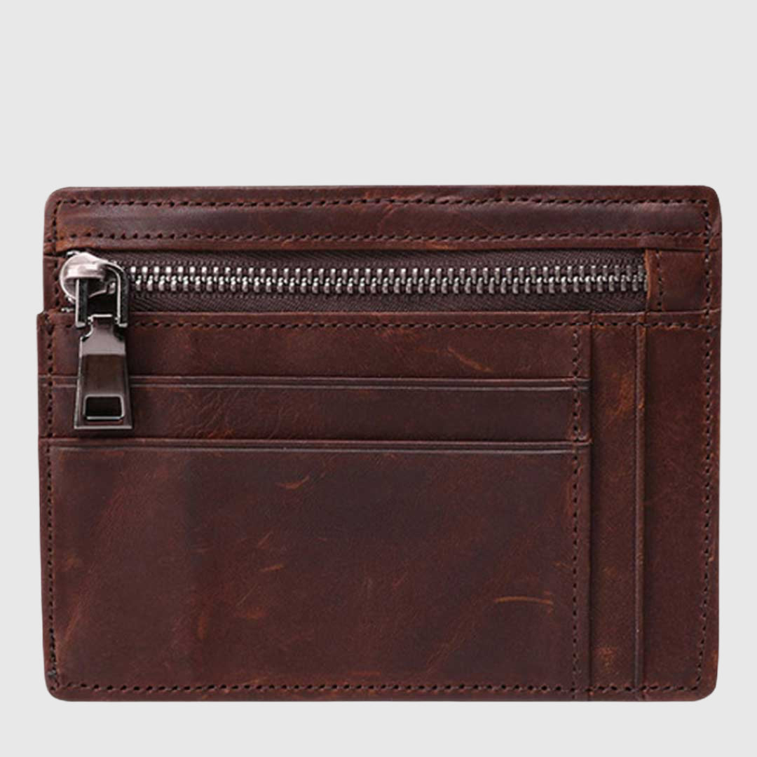 Jamestown Slim ID Wallet | Thin Leather Wallet | Wallet for Men